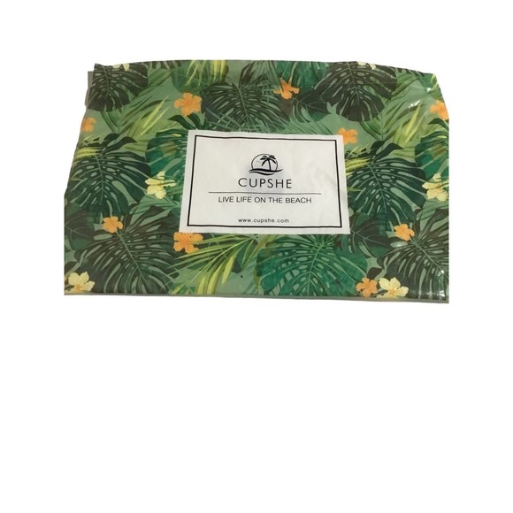 Cupshe One Piece Brown Herringbone Plaid Size 3X NWT Swimsuit (See Sizing) - Picture 4 of 9